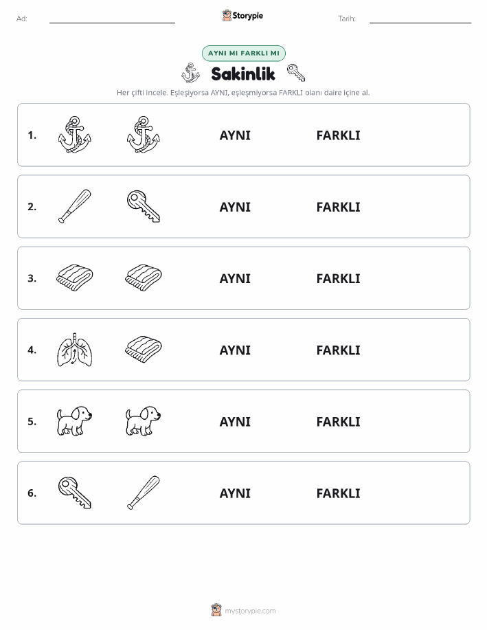 Aynı mı Farklı mı