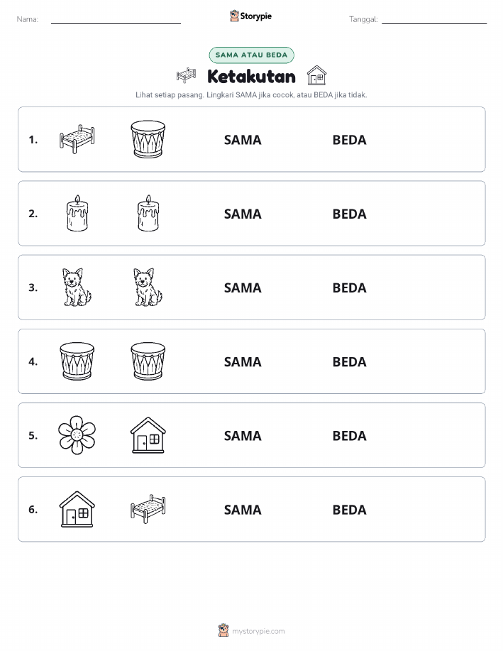 Sama atau Berbeda