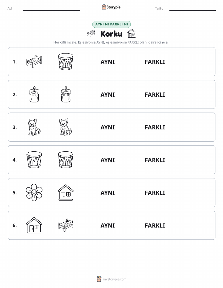 Aynı mı Farklı mı