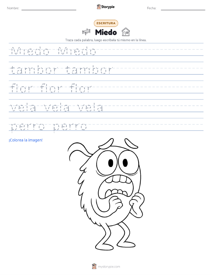 Práctica de Escritura