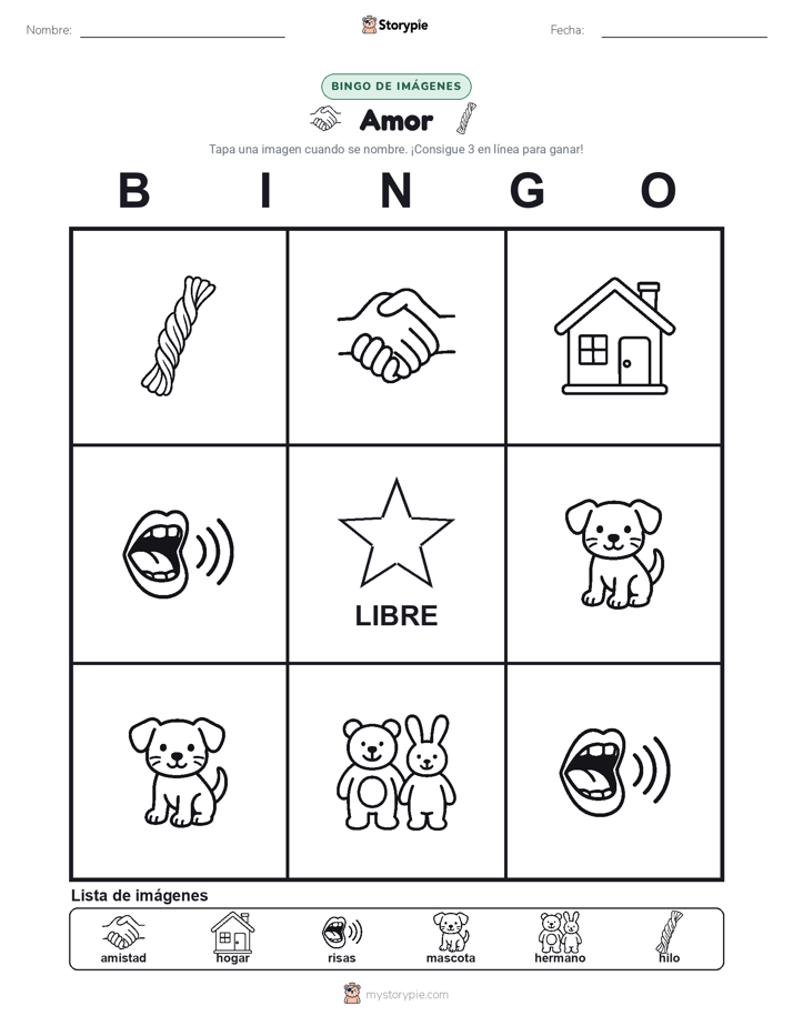 Bingo de Imágenes