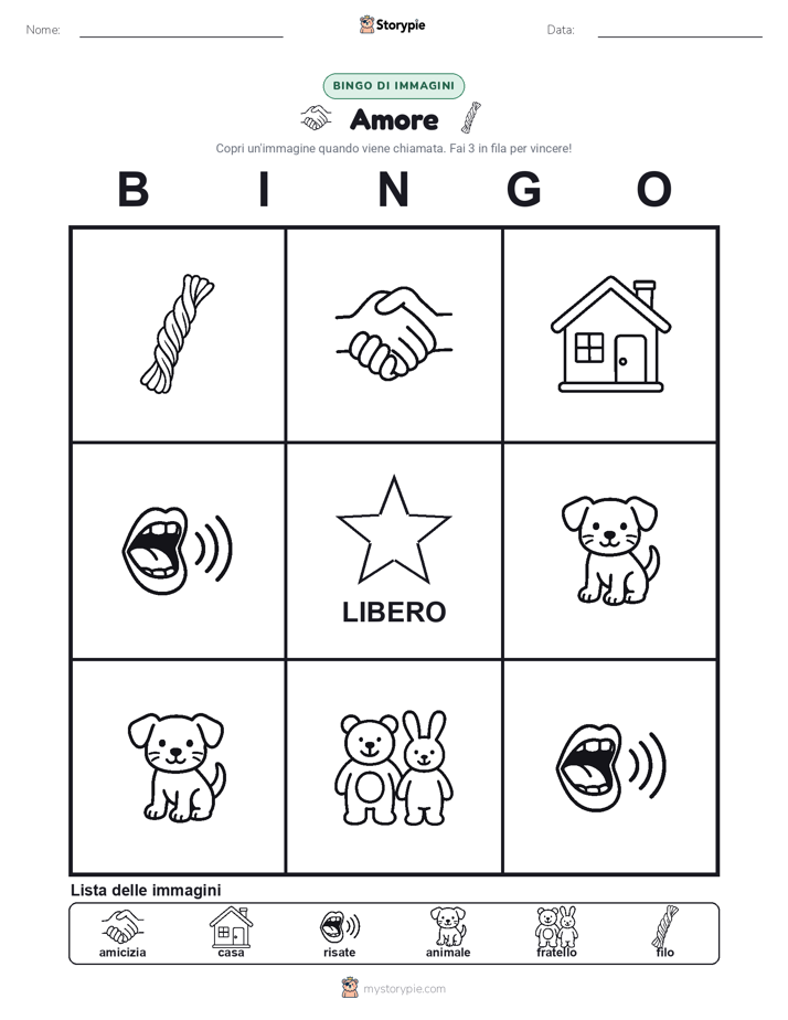 Bingo delle Immagini