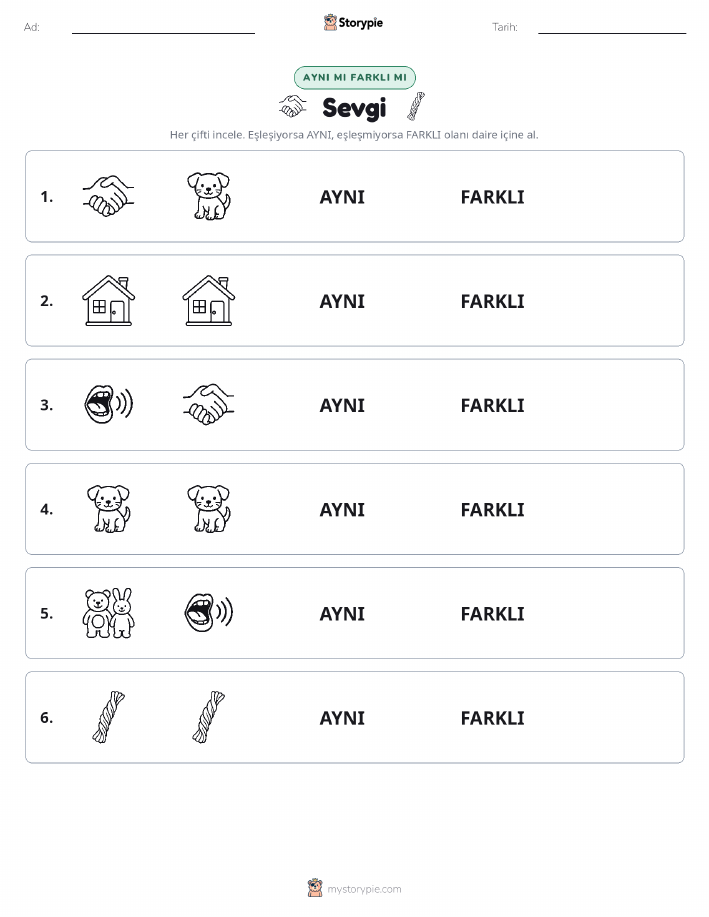Aynı mı Farklı mı