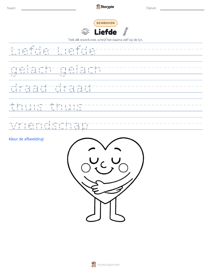 Schrijf Oefening