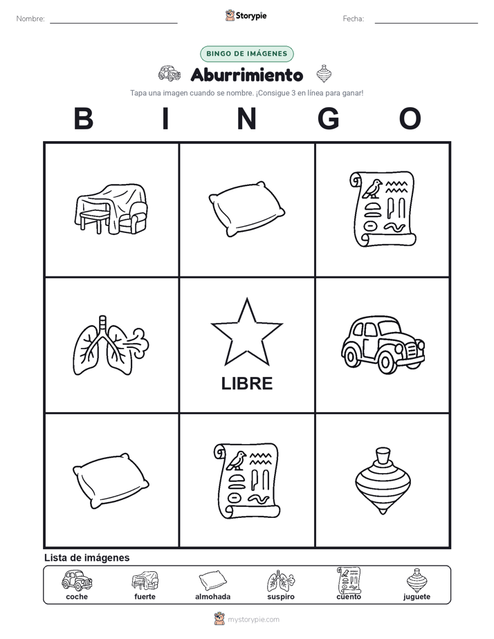 Bingo de Imágenes