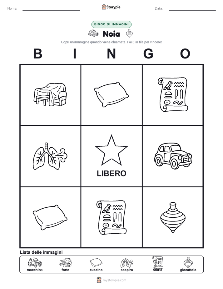 Bingo delle Immagini