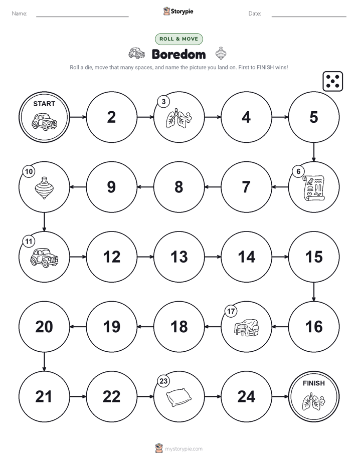 Roll & Move Game