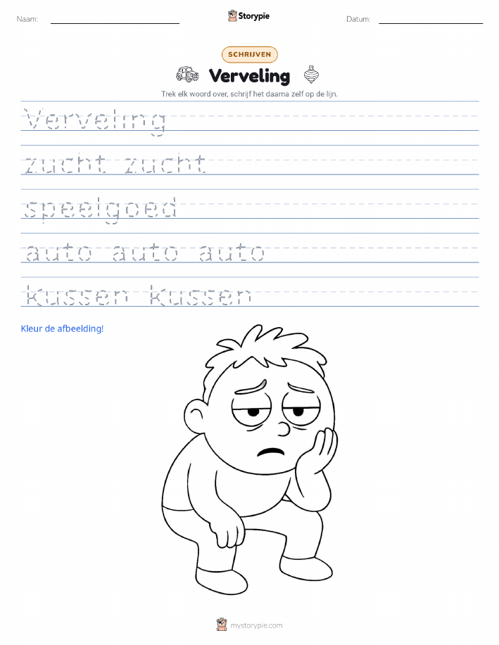 Schrijf Oefening