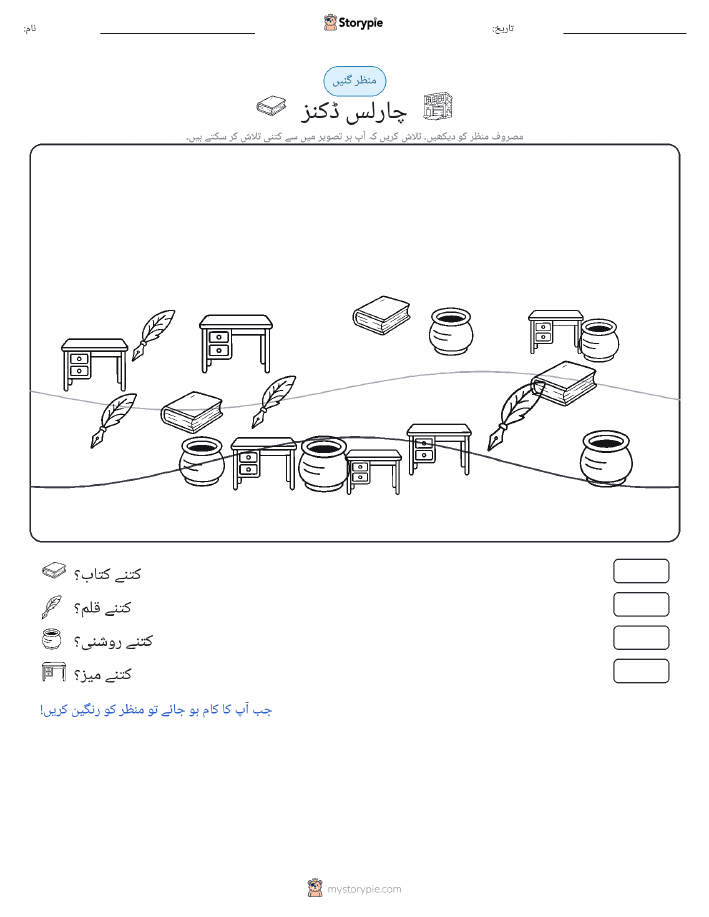 گنتی کا منظر