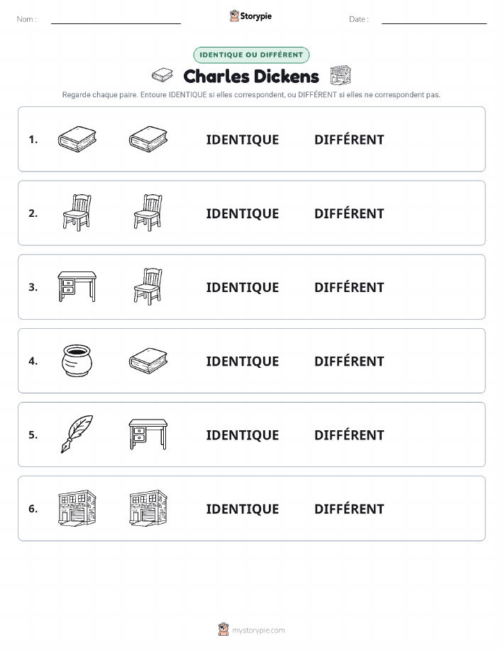 Identique ou Différent