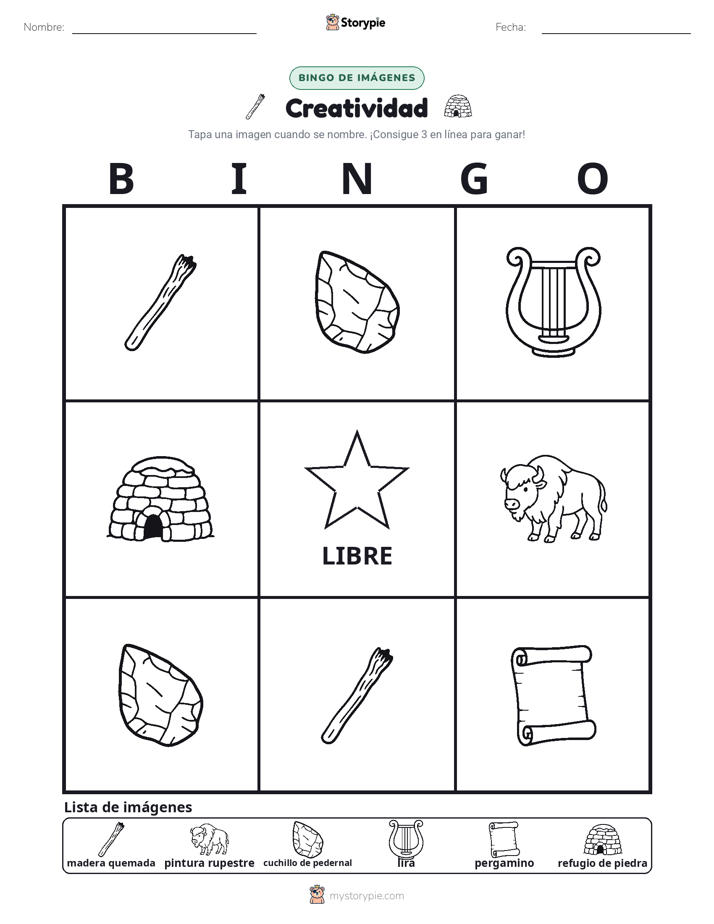 Bingo de Imágenes