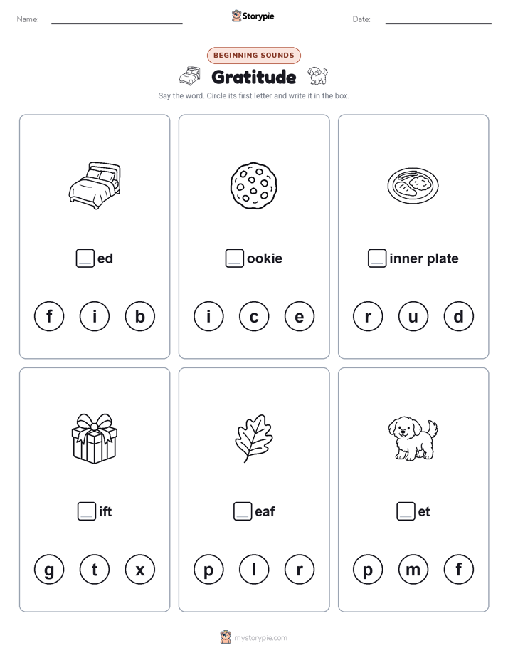 Beginning Sounds