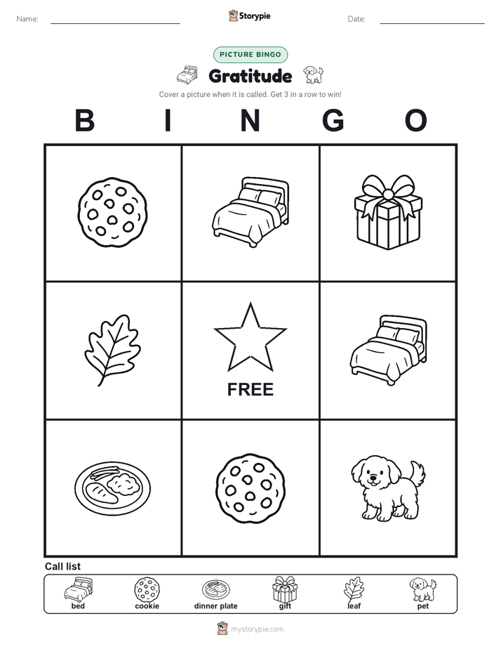 Picture Bingo