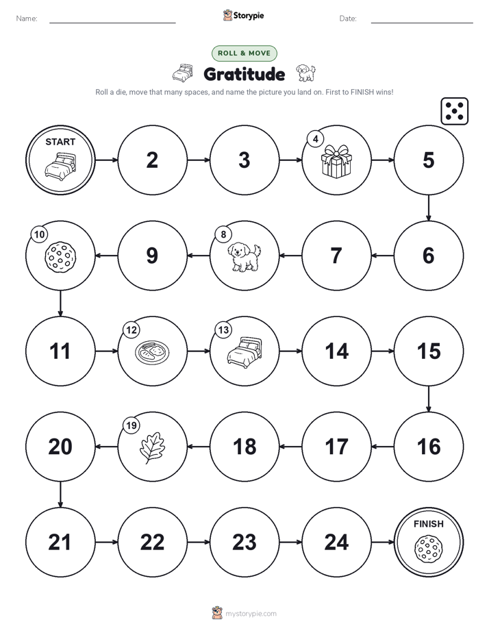 Roll & Move Game