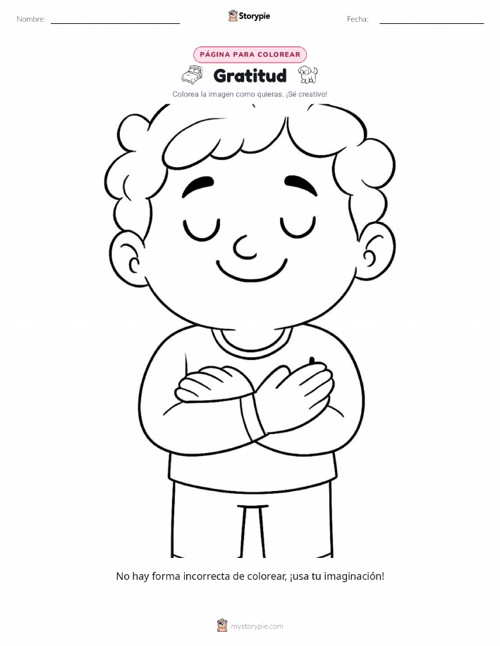 Página para Colorear