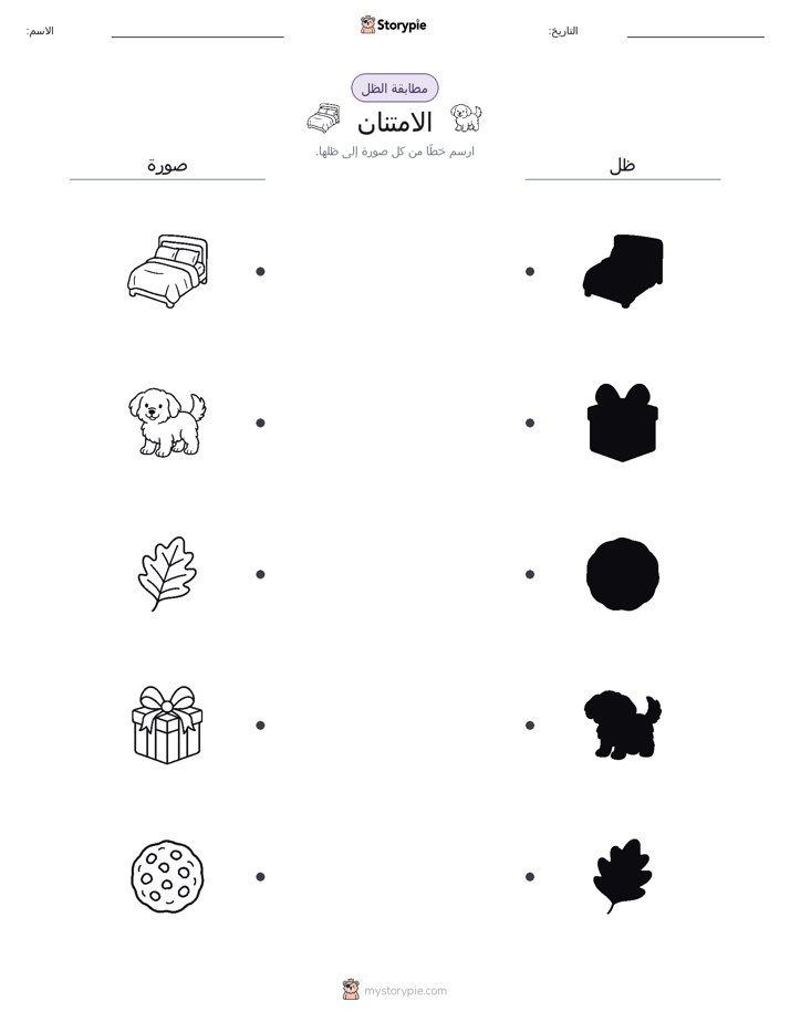 مطابقة الظل