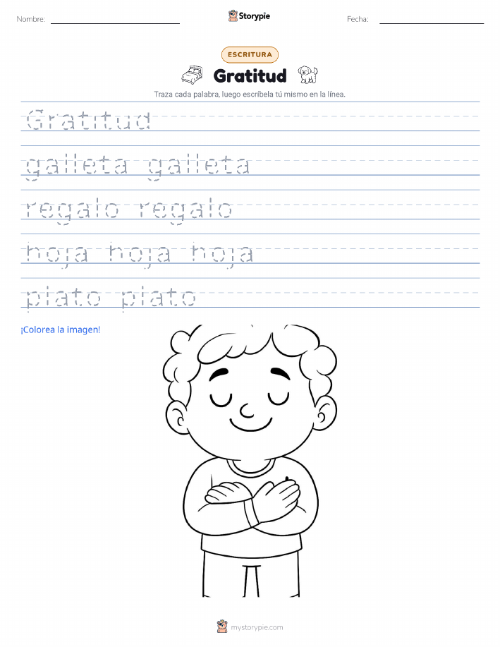 Práctica de Escritura
