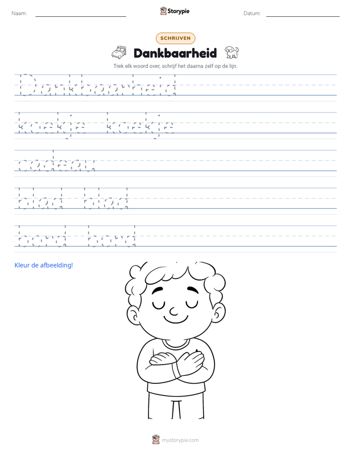 Schrijf Oefening
