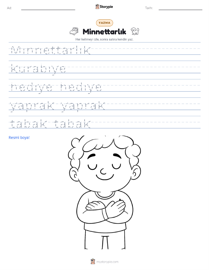Yazma Pratiği