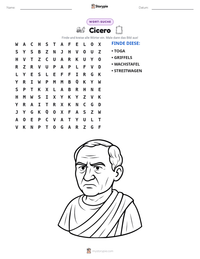 Cicero druckbare Arbeitsblatt Vorschau