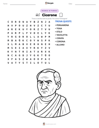 Anteprima della scheda stampabile di Cicerone