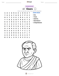 Cicero afdrukbare werkblad voorbeeld