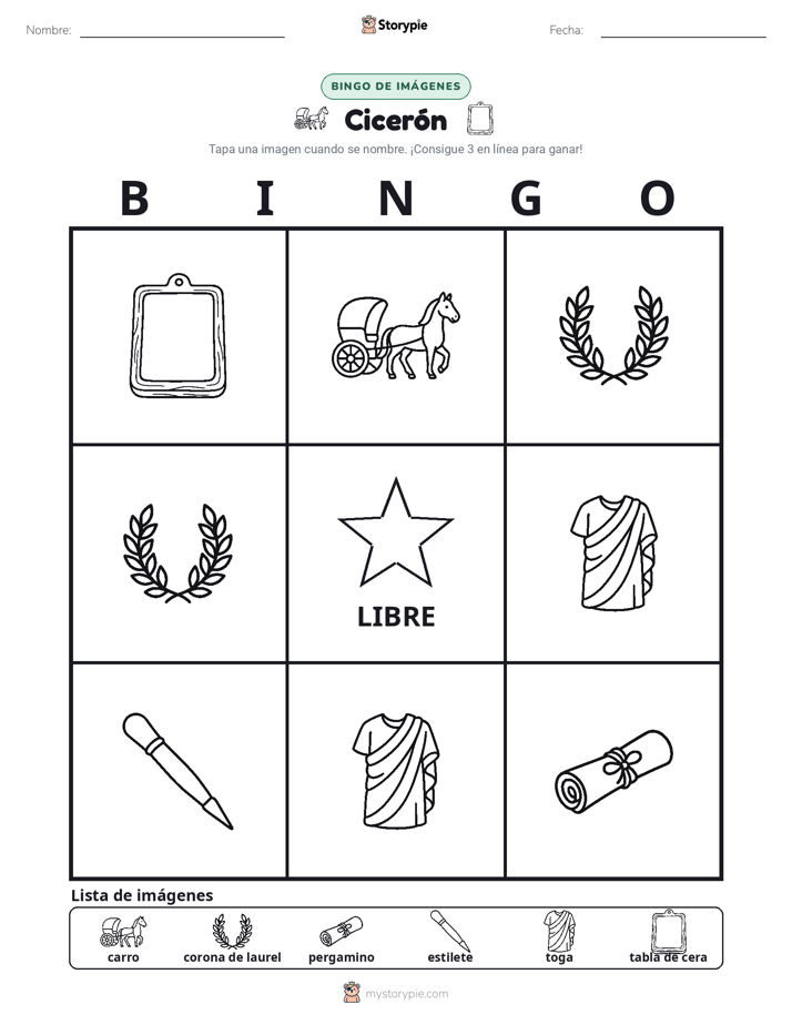 Bingo de Imágenes