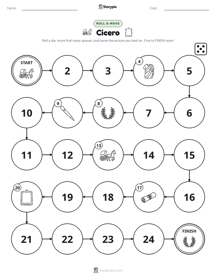 Roll & Move Game