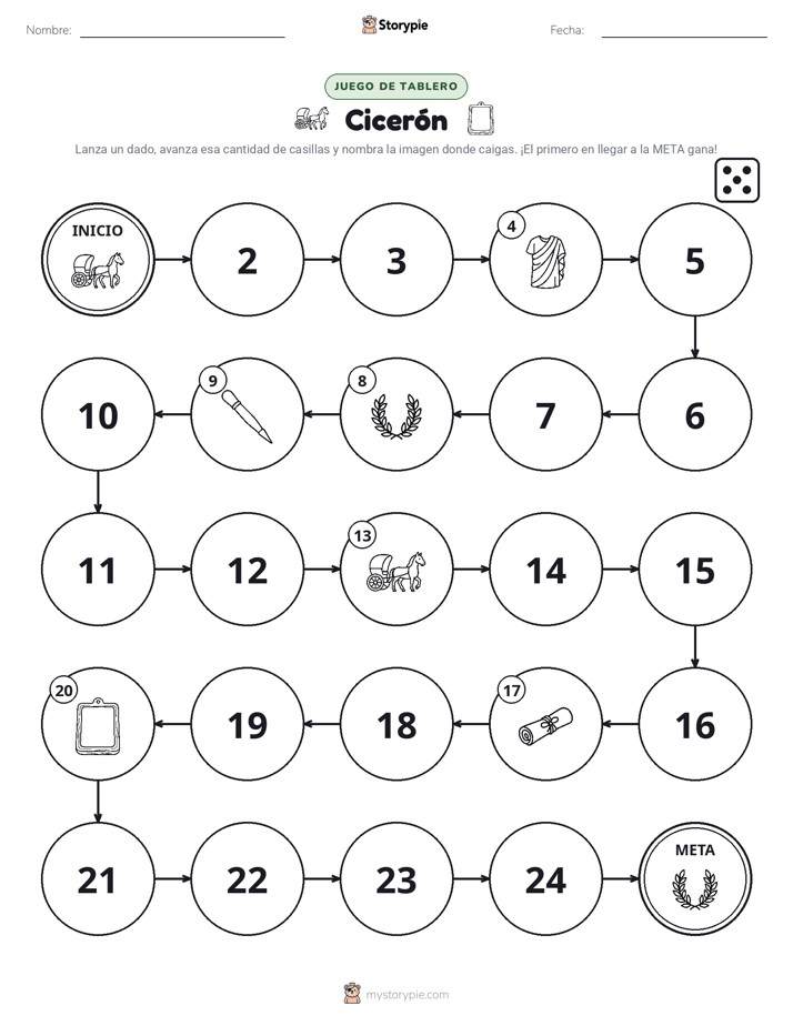 Juego de Rueda y Avanza