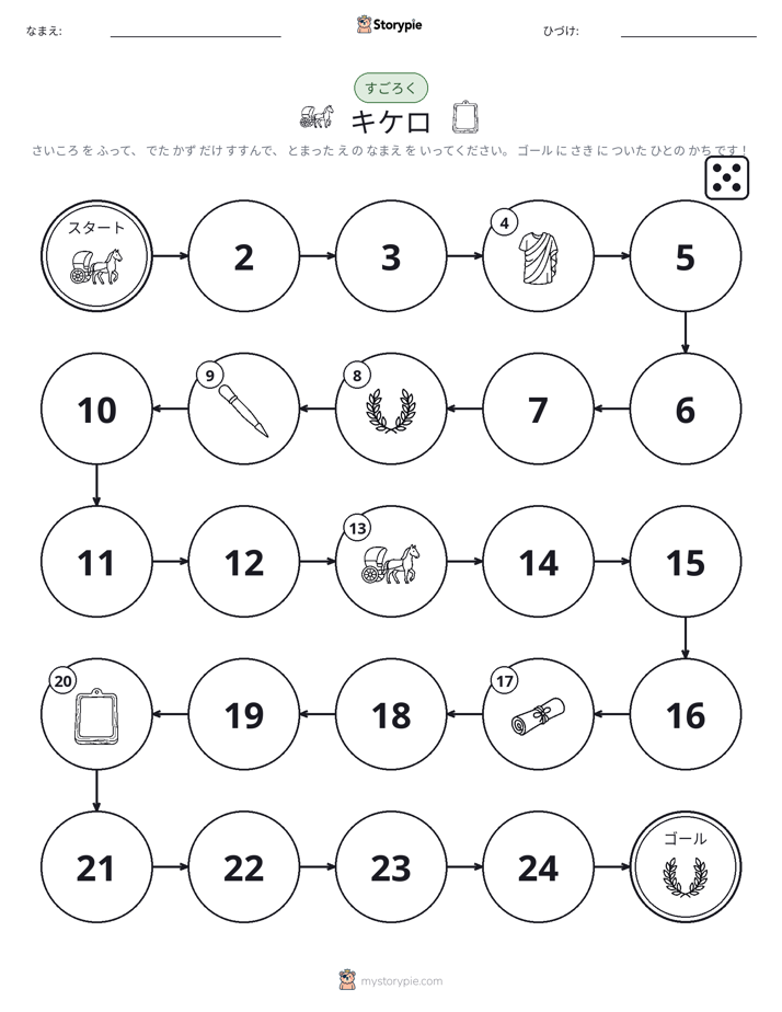 ロール＆ムーブゲーム