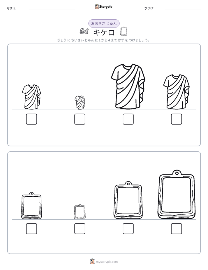 サイズ順