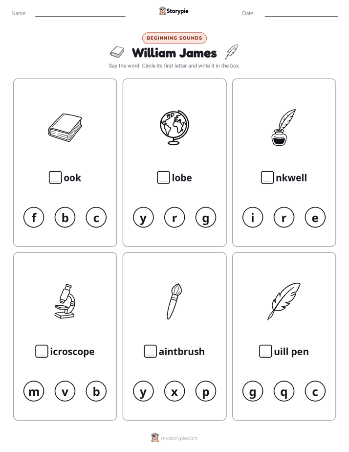 Beginning Sounds