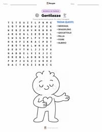 Anteprima della scheda stampabile di Gentilezza