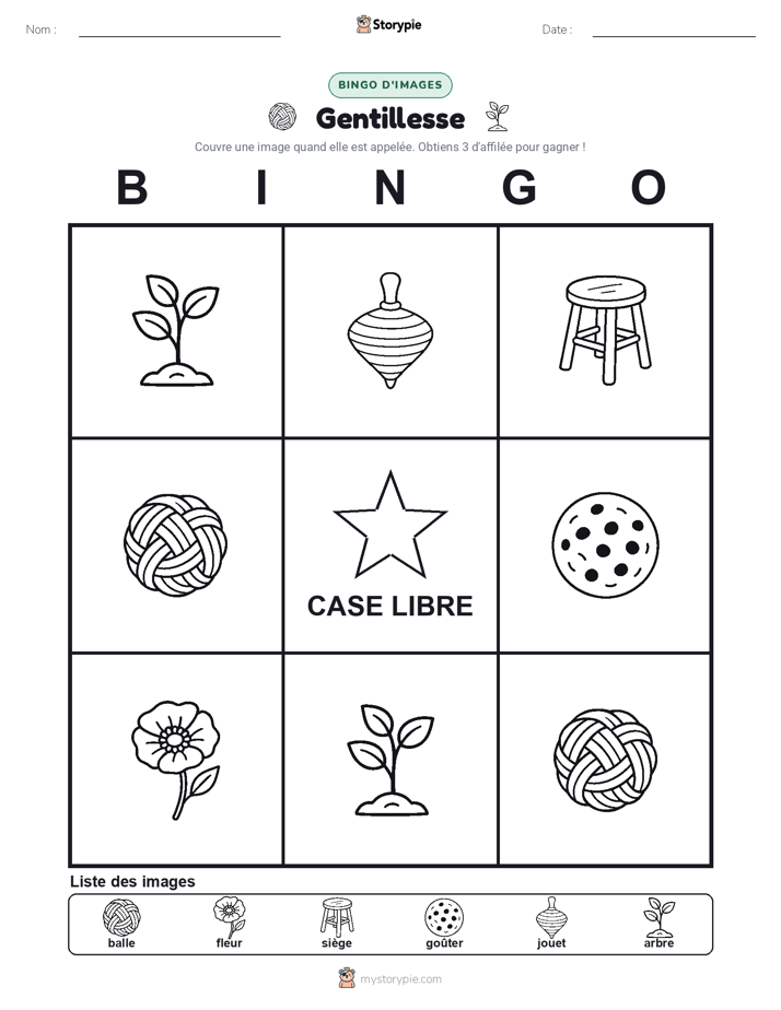 Bingo d'Images
