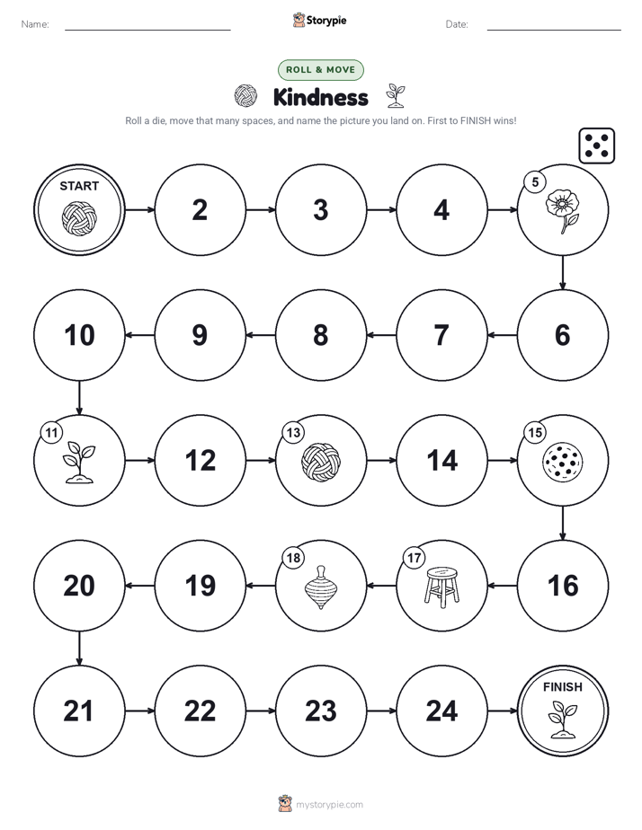 Roll & Move Game