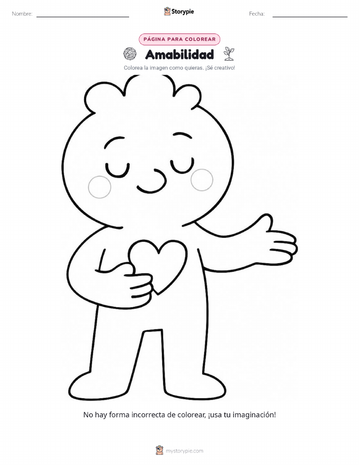 Página para Colorear