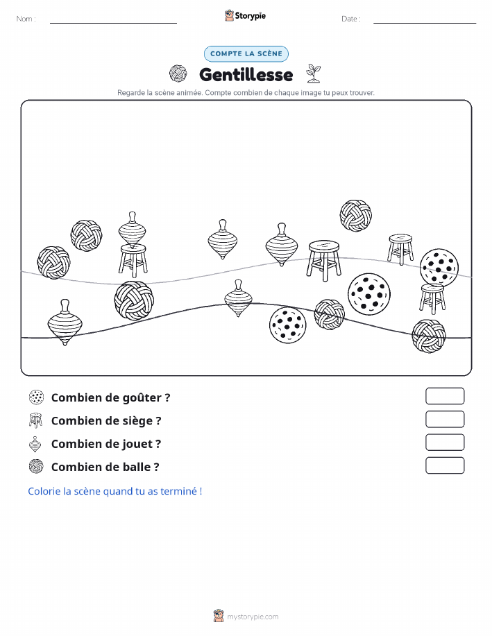 Scène de Comptage