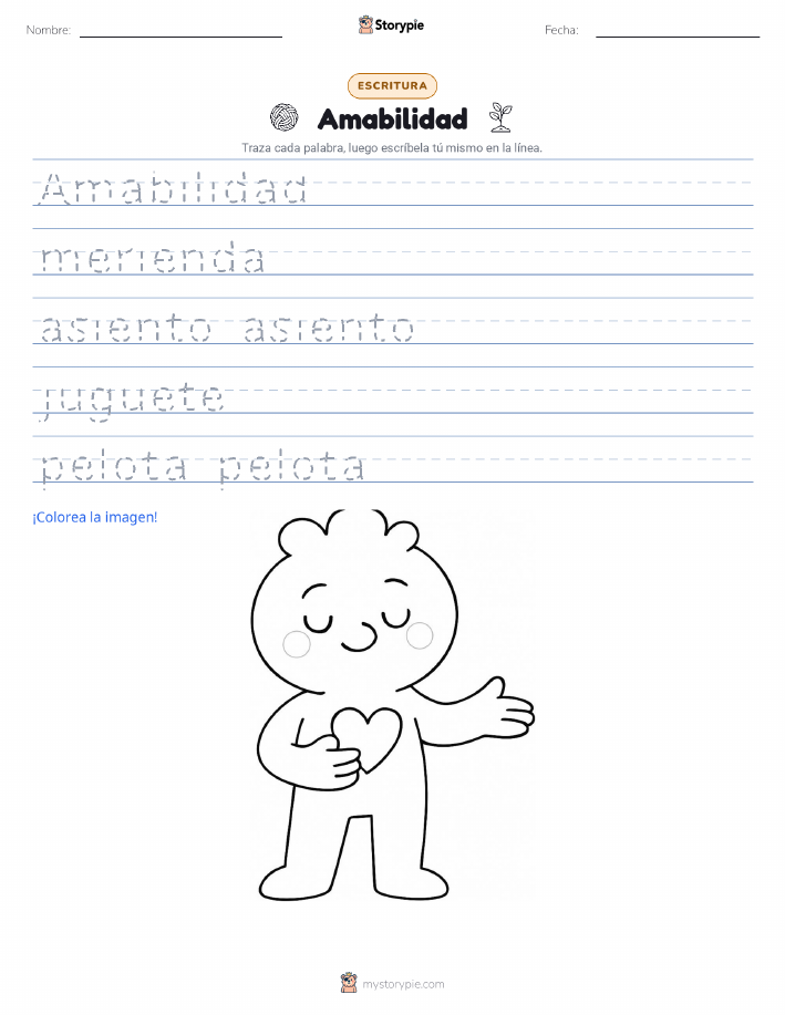 Práctica de Escritura