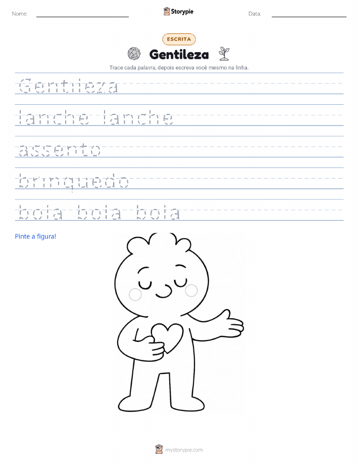 Prática de Escrita