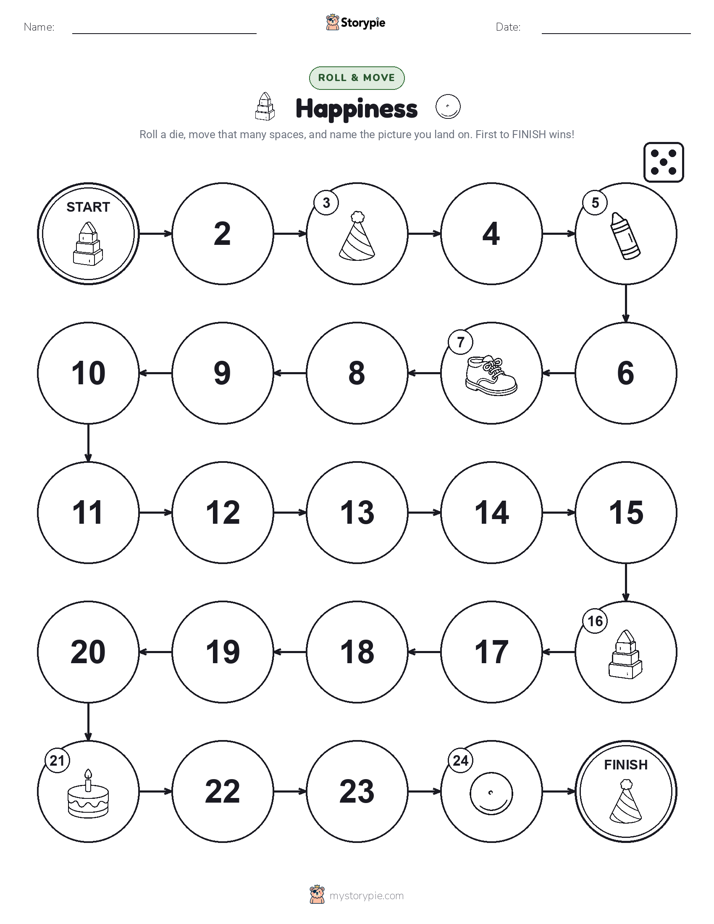 Roll & Move Game
