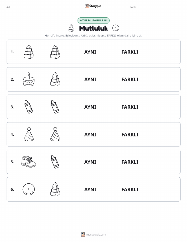 Aynı mı Farklı mı