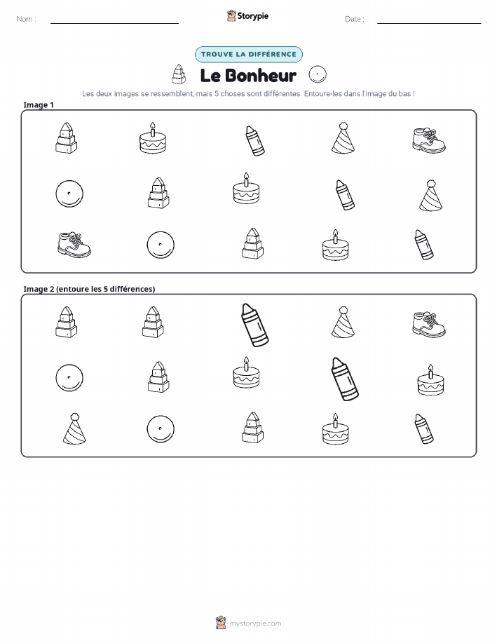 Trouvez les Différences