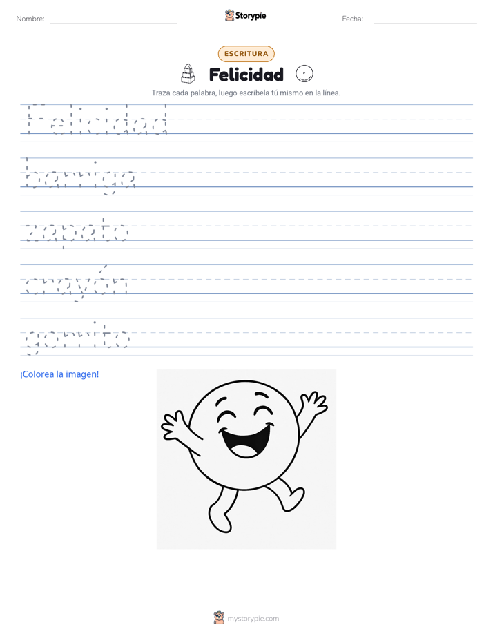 Práctica de Escritura