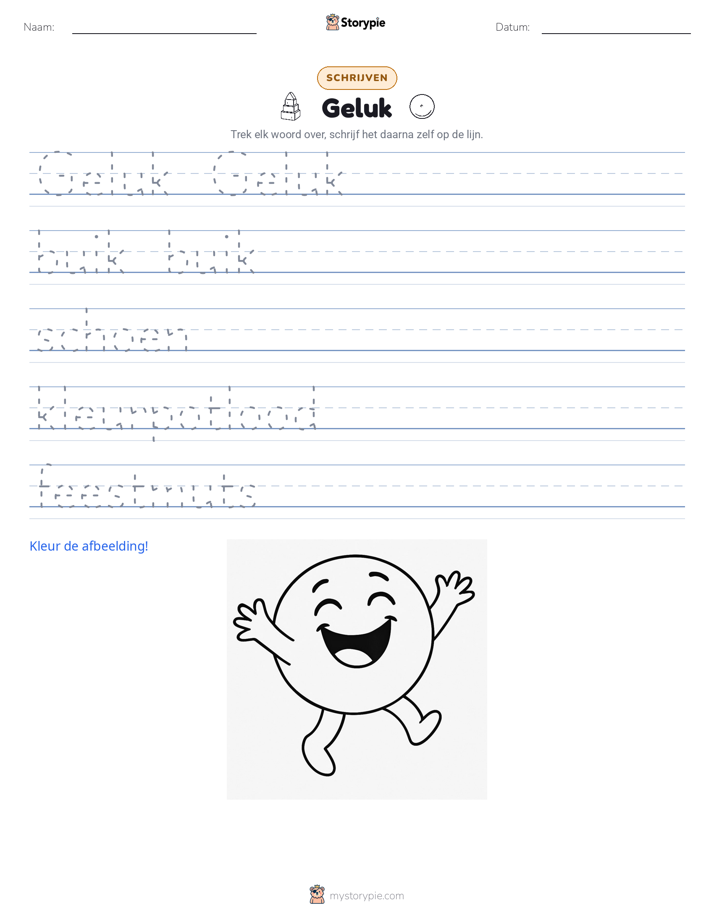 Schrijf Oefening