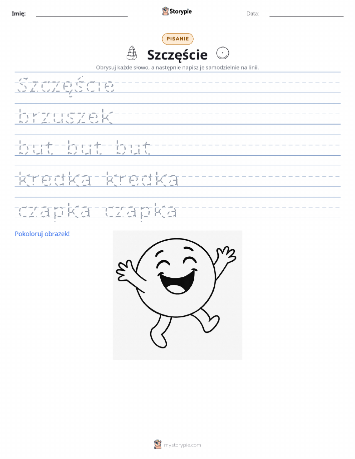 Ćwiczenie Pisania