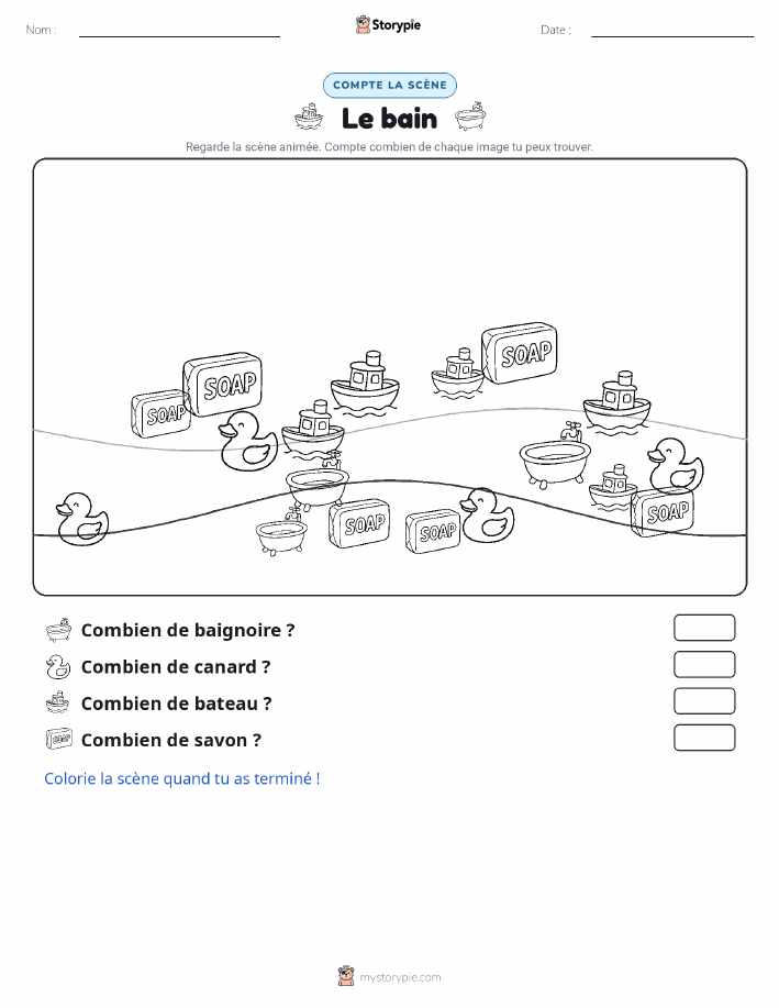 Scène de Comptage