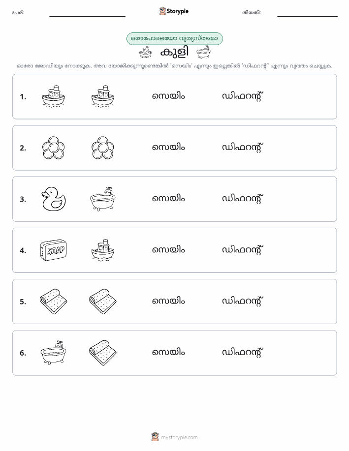 ഒന്നോ വ്യത്യാസമോ