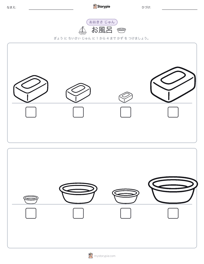 サイズ順