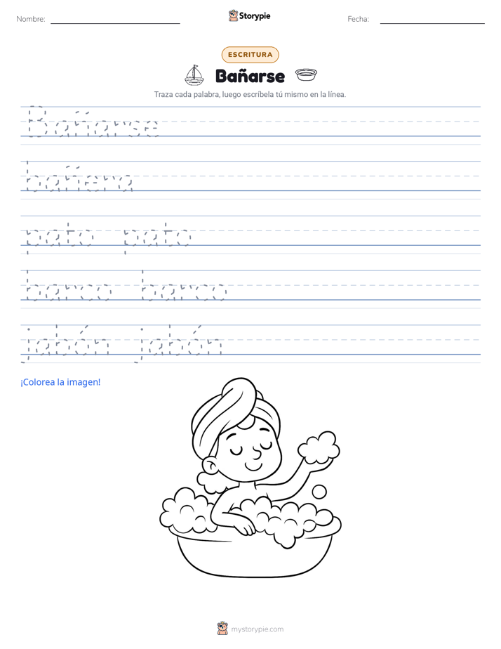 Práctica de Escritura