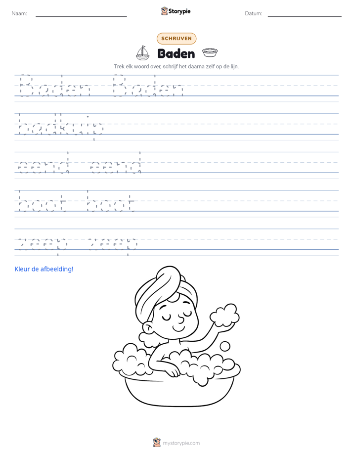 Schrijf Oefening